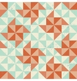 seamless geometric pattern with origami elements vector image