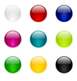 colorful buttons vector image