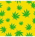 abstract cannabis seamless pattern background vector image