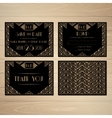gatsby save the date vector image