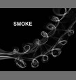 smoke background vector image