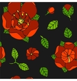 beautiful floral pattern vector image