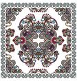 ornamental floral paisley bandana vector image vector image