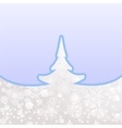 christmas background vector image