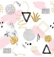 abstract contemporary seamless pattern vector image