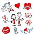 valentine vector image