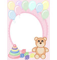 childhood background vector image