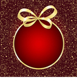 christmas card vector image vector image