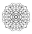 coloring book page vintage decorative elements vector image vector image