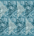 aztec mosaic tile abstract tribal seamless vector image