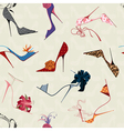 high heels seamless pattern vector image