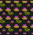 carnival seamless pattern vector image vector image