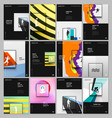 a4 brochure layout covers templates for flyer vector image vector image