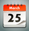 calendar vector image vector image