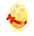 easter egg vector image