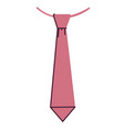 tie for men clothes and accessories males vector image