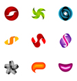 logo design elements set 40 vector image