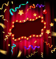 christmas background vector image