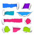 color paper vector image