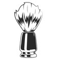 shaving brush icon barbershop logo barber symbol vector image vector image