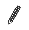 Pencil black icon Royalty Free Vector Image - VectorStock