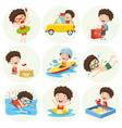 cartoon character vector image vector image