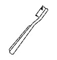 toothbrush dental hygiene vector image