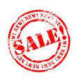 sale stamp vector image
