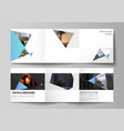 minimal layout of square format covers vector image