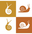grape snail vector image vector image