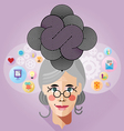 thinking process vector image vector image