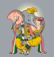 little ganesh vector image