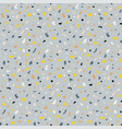 terrazzo seamless pattern print in classic vector image vector image