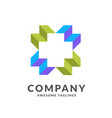 cross health color vector image vector image