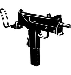 Machine gun Royalty Free Vector Image - VectorStock