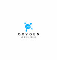 oxygen logo vector image