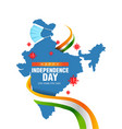 coronavirus fight poster india will against vector image vector image