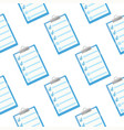 writer notes icon seamless pattern notes vector image