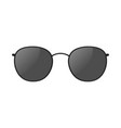 3d realistic sun glasses vector image vector image