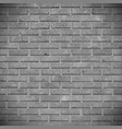 gray brick wall vector image