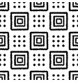 boho geometric hand drawn ink seamless pattern vector image