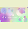 green blue vibrant colors and gradient background vector image