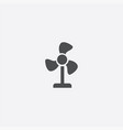 fan icon vector image