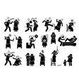 intimate violence during pregnancy sign vector image vector image