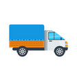 delivery truck isolated icon vector image