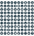 food 100 icons universal set for web and ui vector image vector image