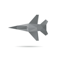 airplane abstract isolated vector image