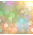 background with bokeh defocused lights vector image vector image
