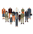 business people team professional employee vector image vector image
