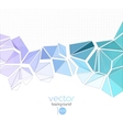 abstract geometric background with triangle vector image vector image